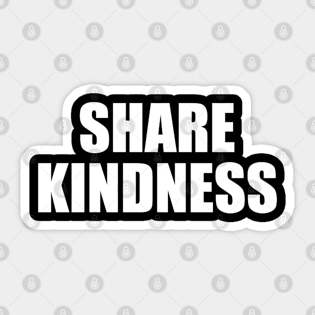 Share Kindness Sticker by amitsurti